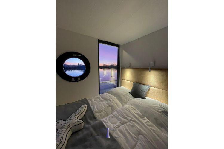 Hausboot Fjord Haven Mit Biosauna In Barth Exteriér fotografie